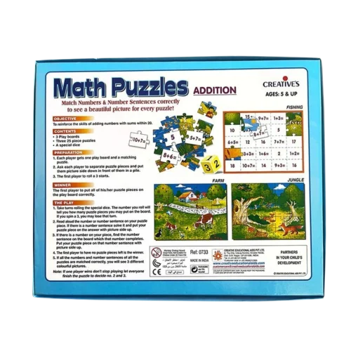 Math Puzzle-ADDITION - Image 2