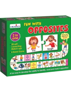 Math Puzzle- FUN WITH OPPOSITES