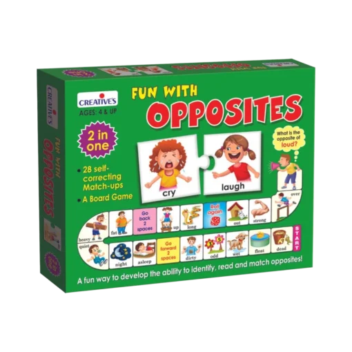 Math Puzzle- FUN WITH OPPOSITES