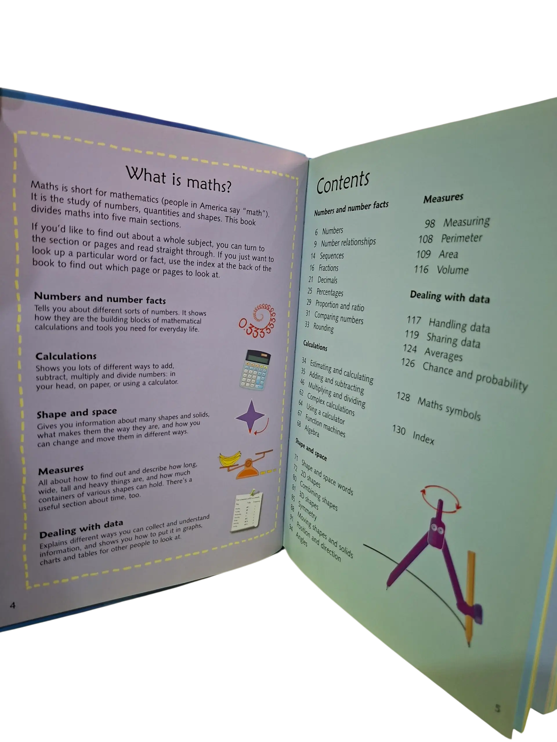 Usborne Junior Illustrated MATHS Dictionary - Image 3