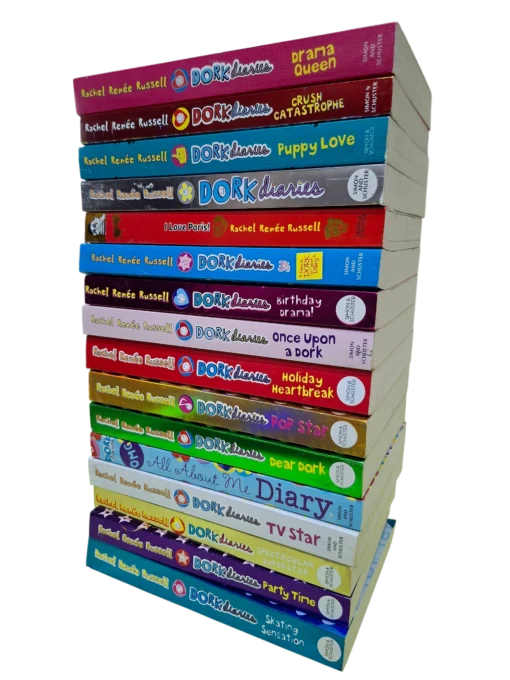 A Set Of Dork Dairy (17 Books)