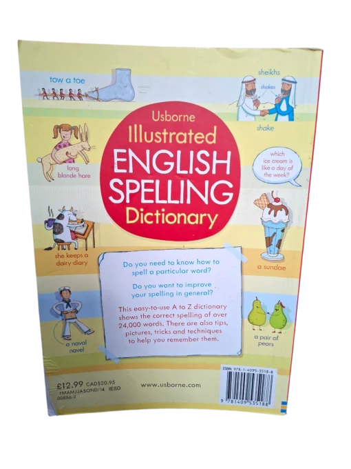 Usborne Illustrated English Spelling Dictionary - Image 2