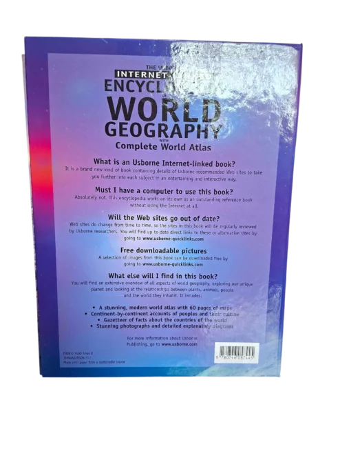 The Usborne Internet-Linked Encyclopedia Of Geography - Image 2
