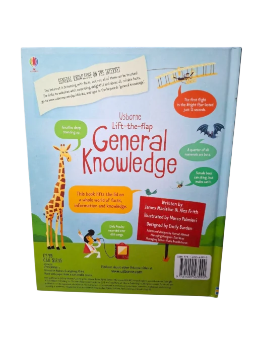 Usborne See Inside: General Knowledge - A LIFT THE FLAP BOOK - Image 2
