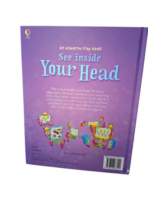 Usborne See Inside Your Head - A LIFT THE FLAP BOOK - Image 2