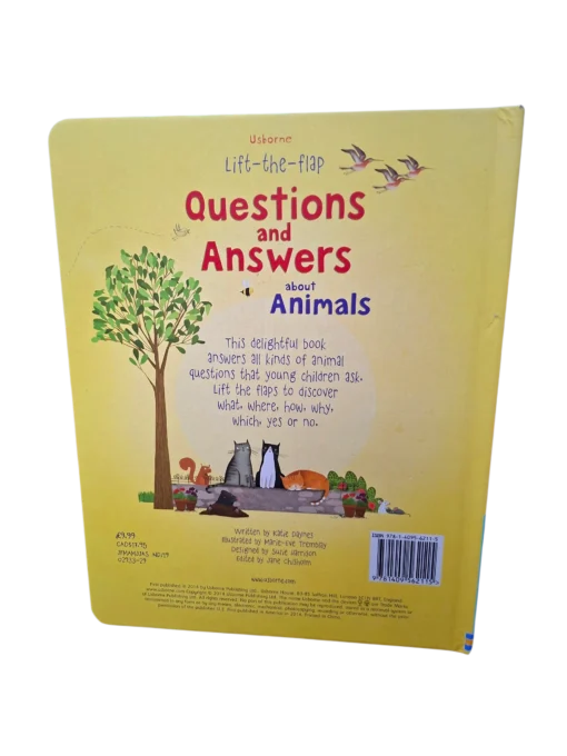 Usborne Questions and Answers About Animals - A LIFT THE FLAP BOOK - Image 2