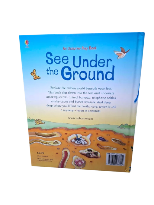 See Under the Ground - A LIFT THE FLAP BOOK - Image 2