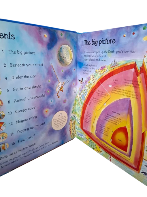 See Under the Ground - A LIFT THE FLAP BOOK - Image 3