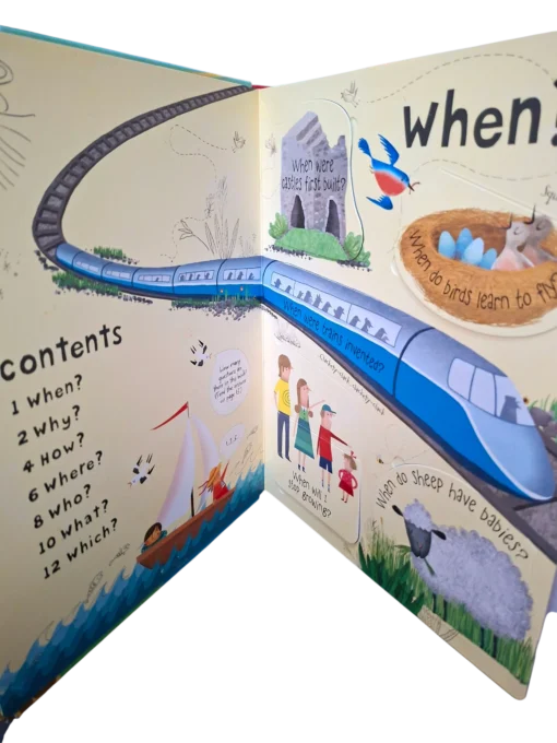 Usborne Questions and Answers - A LIFT THE FLAP BOOK - Image 3