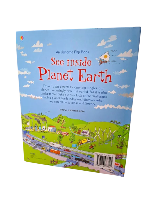 Usborne See Inside Planet Earth - A LIFT THE FLAP BOOK - Image 2