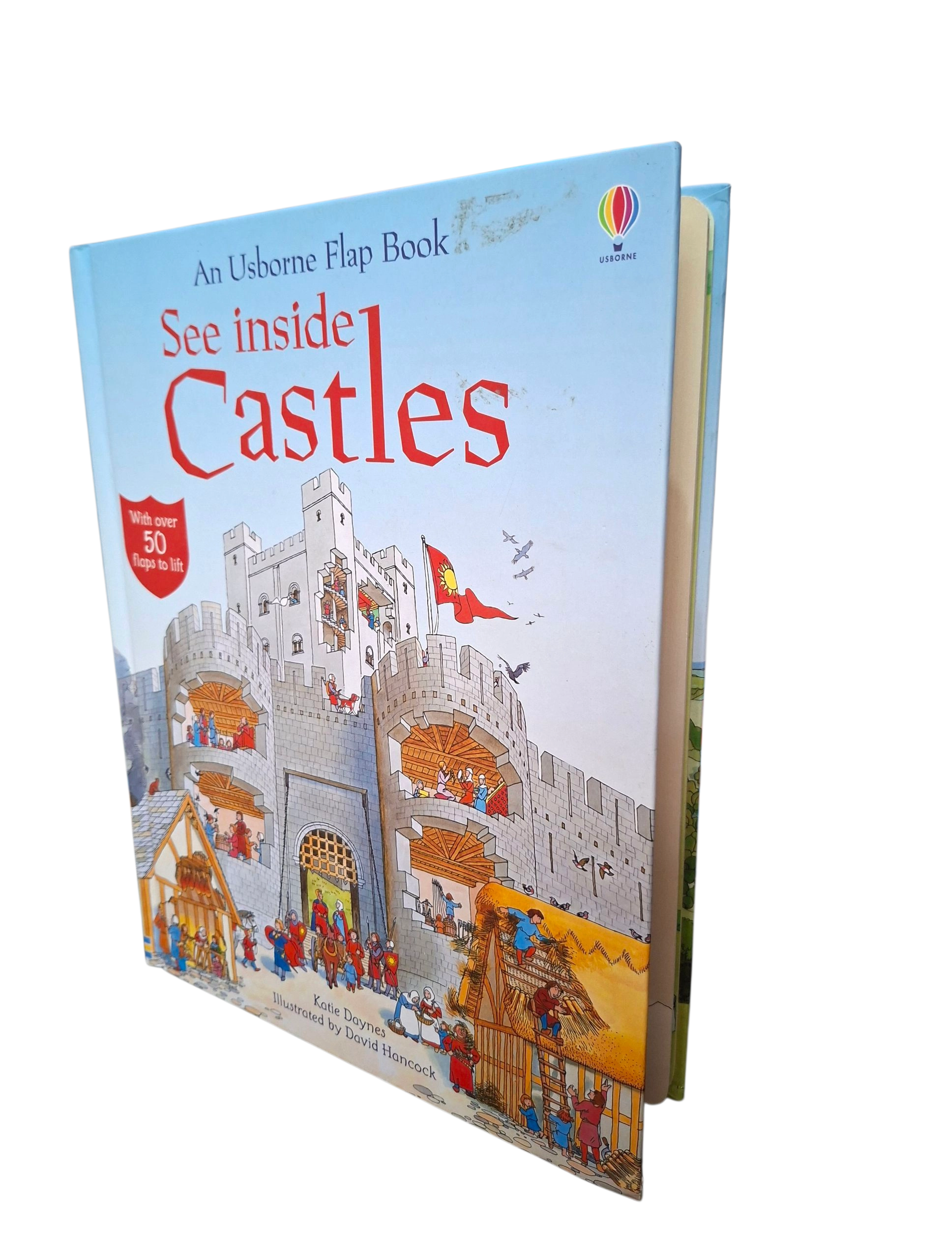 USBORNE: See Inside Castles - A LIFT THE FLAP BOOK (Age 7 & Above)