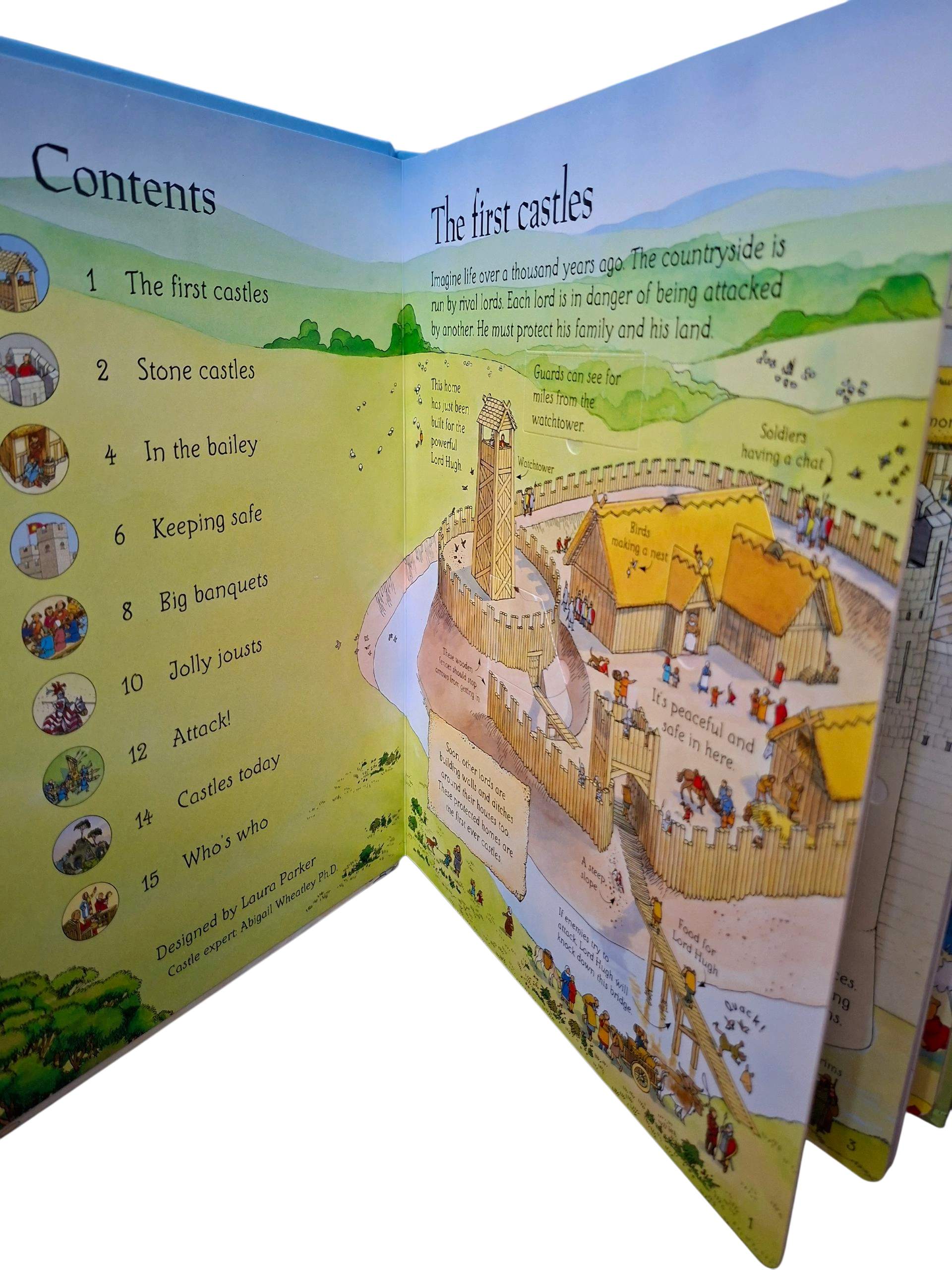 USBORNE: See Inside Castles - A LIFT THE FLAP BOOK (Age 7 & Above) - Image 3