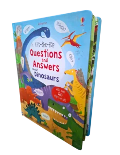Usborne Questions and Answers About  Dinosaurs- A LIFT THE FLAP BOOK
