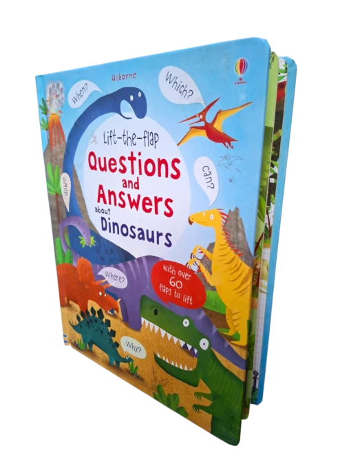 Usborne Questions and Answers About  Dinosaurs- A LIFT THE FLAP BOOK