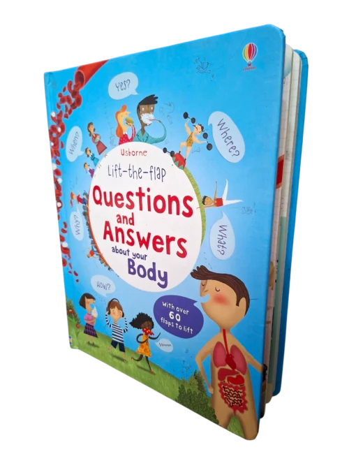 Usborne Questions and Answers About Your Body- A LIFT THE FLAP BOOK