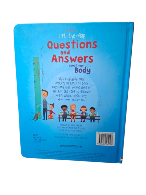 Usborne Questions and Answers About Your Body- A LIFT THE FLAP BOOK - Image 2