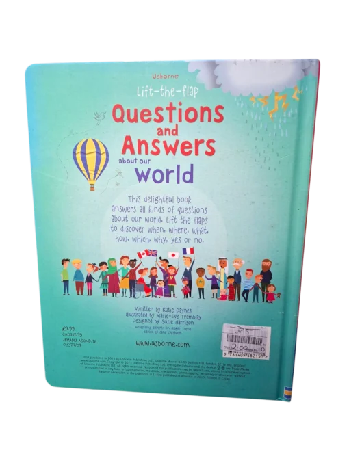 Usborne Questions and Answers About Our World- A LIFT THE FLAP BOOK - Image 2