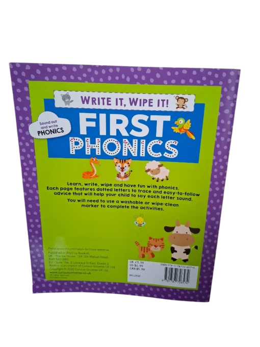 First Phonics - WIPE AND CLEAN - Image 2