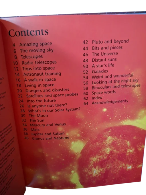 Usborne First Encyclopedia of Space - Image 3