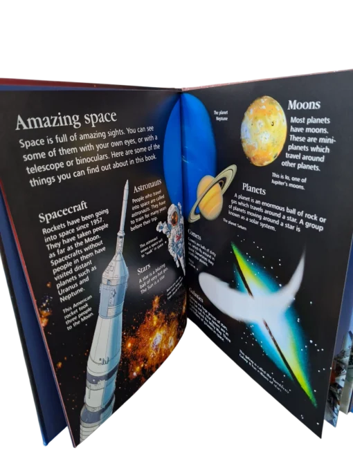 Usborne First Encyclopedia of Space - Image 4