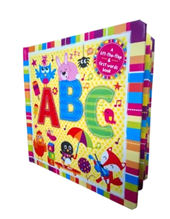 ABC - A LIFT THE FLAP AND FIRST WORD BOOK