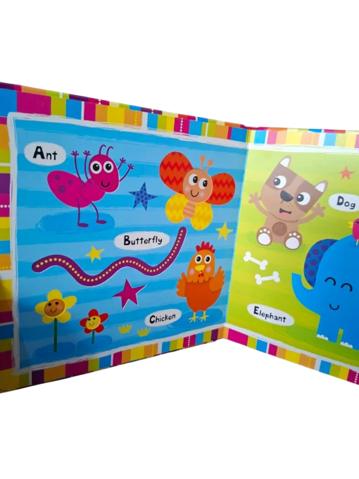 ABC - A LIFT THE FLAP AND FIRST WORD BOOK - Image 3