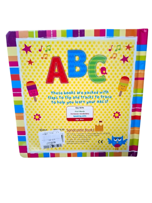 ABC - A LIFT THE FLAP AND FIRST WORD BOOK - Image 2