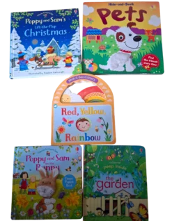 A Set of Five Board Books (Age 0-3)