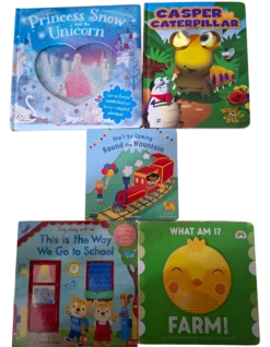 A Set of Five Board Books (Age 0-3)