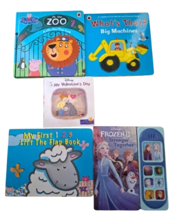 A Set of Five Board Books (Age 0-3)