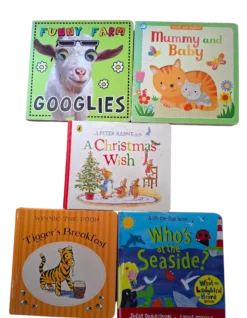 A Set of Five Board Books (Age 0-3)