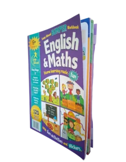 Leap Ahead BUMPER Workbook - English & Maths (Home Learning Made fun)