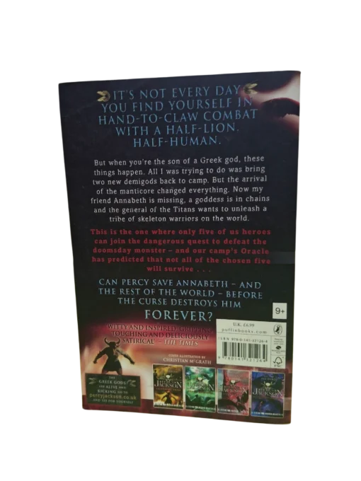 RICK RIORDAN - PERCY JACKSON AND THE TITAN'S CURSE - Image 2
