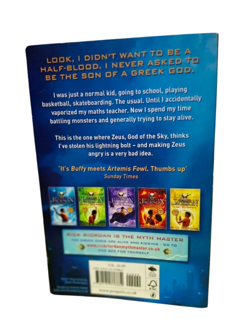 RICK RIORDAN - PERCY JACKSON AND THE LIGHTNING THIEF - Image 2