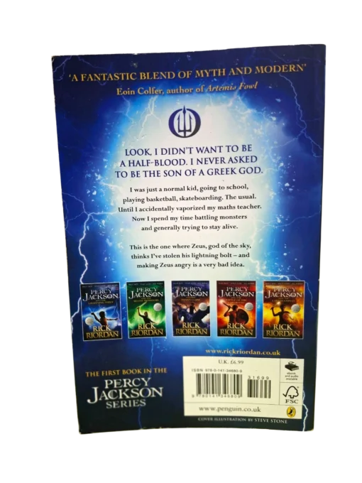 RICK RIORDAN - PERCY JACKSON AND THE LIGHTNING THIEF - Image 2