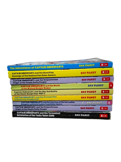 CAPTAIN UNDERPANTS (NINE BOOKS) - Image 2