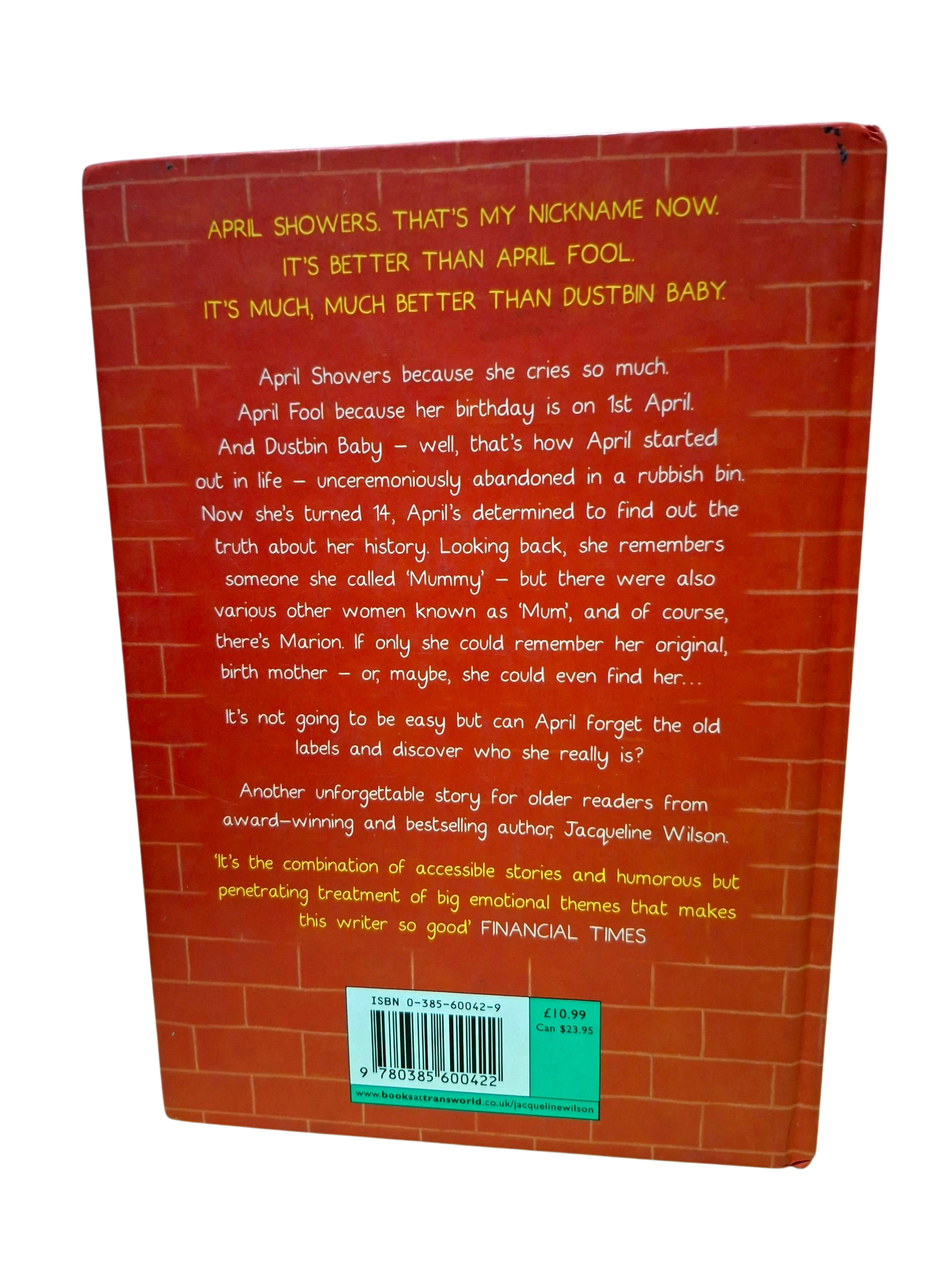 JACQUELINE WILSON - Dustbin Baby - Image 2