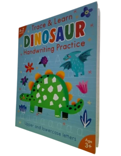 TRACE AND LEARN DINOSAUR HANDWRITING PRACTICE (Age 1 & Above)