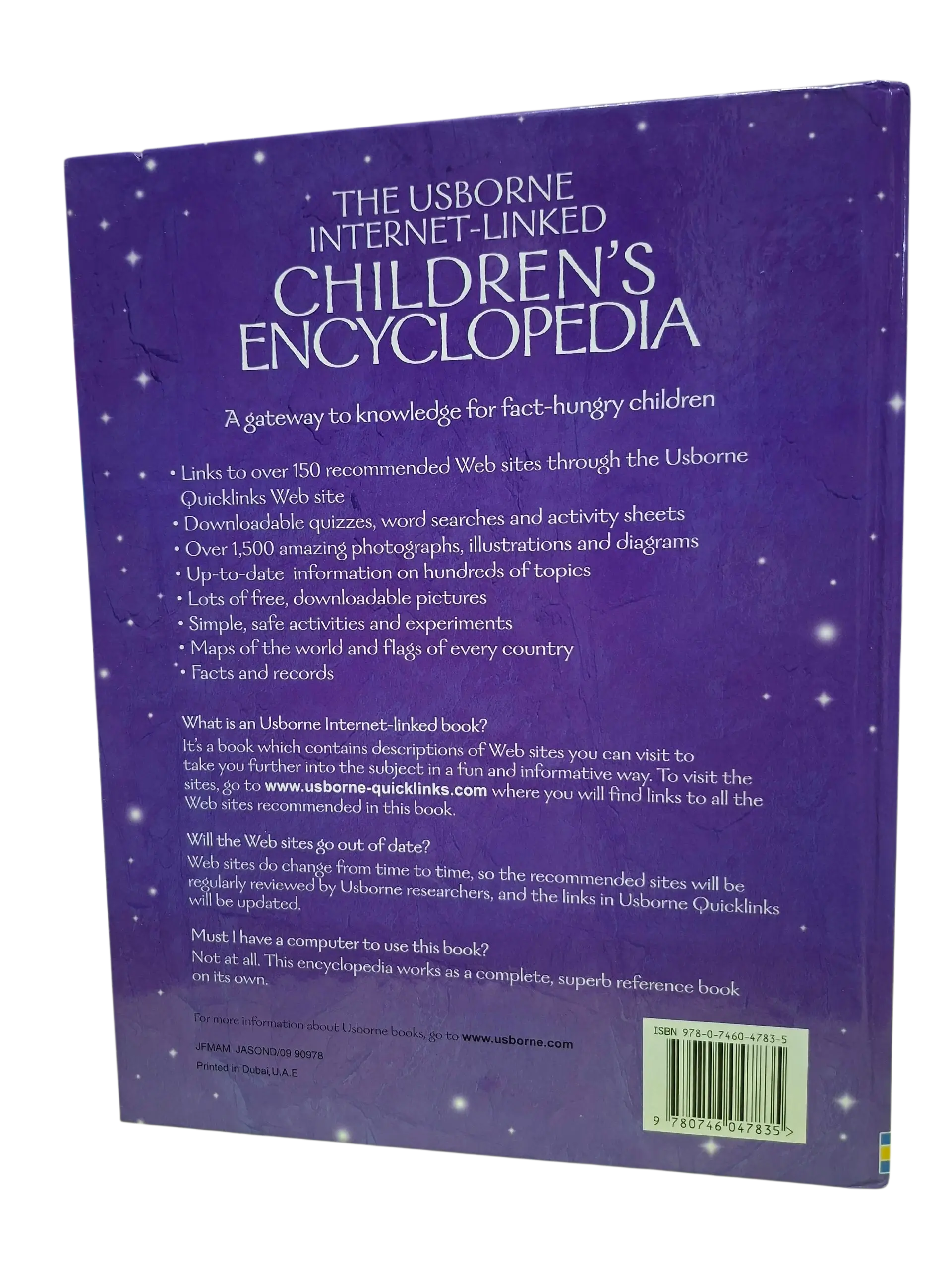THE USBORNE NTERNET-LINKED CHILDREN'S ENCYCLOPEDIA (Age 7 & Above) - Image 2