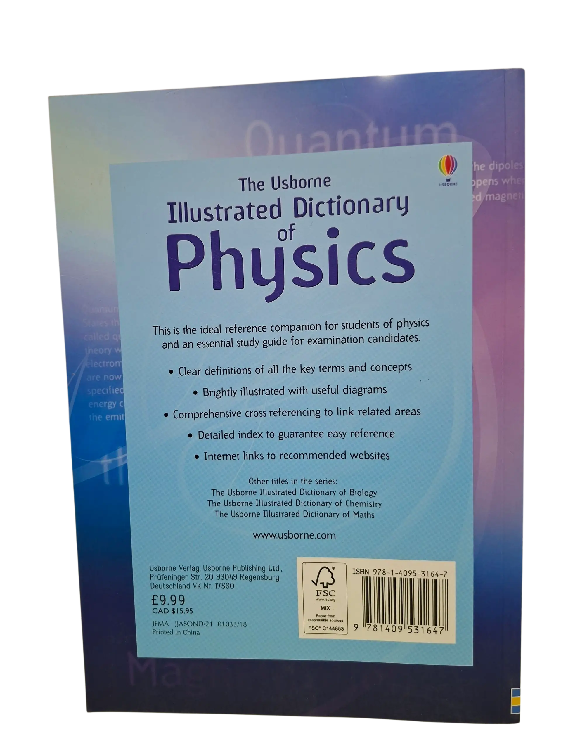 Usborne Illustrated Dictionary of Physics (Age 12 & Above) - Image 2