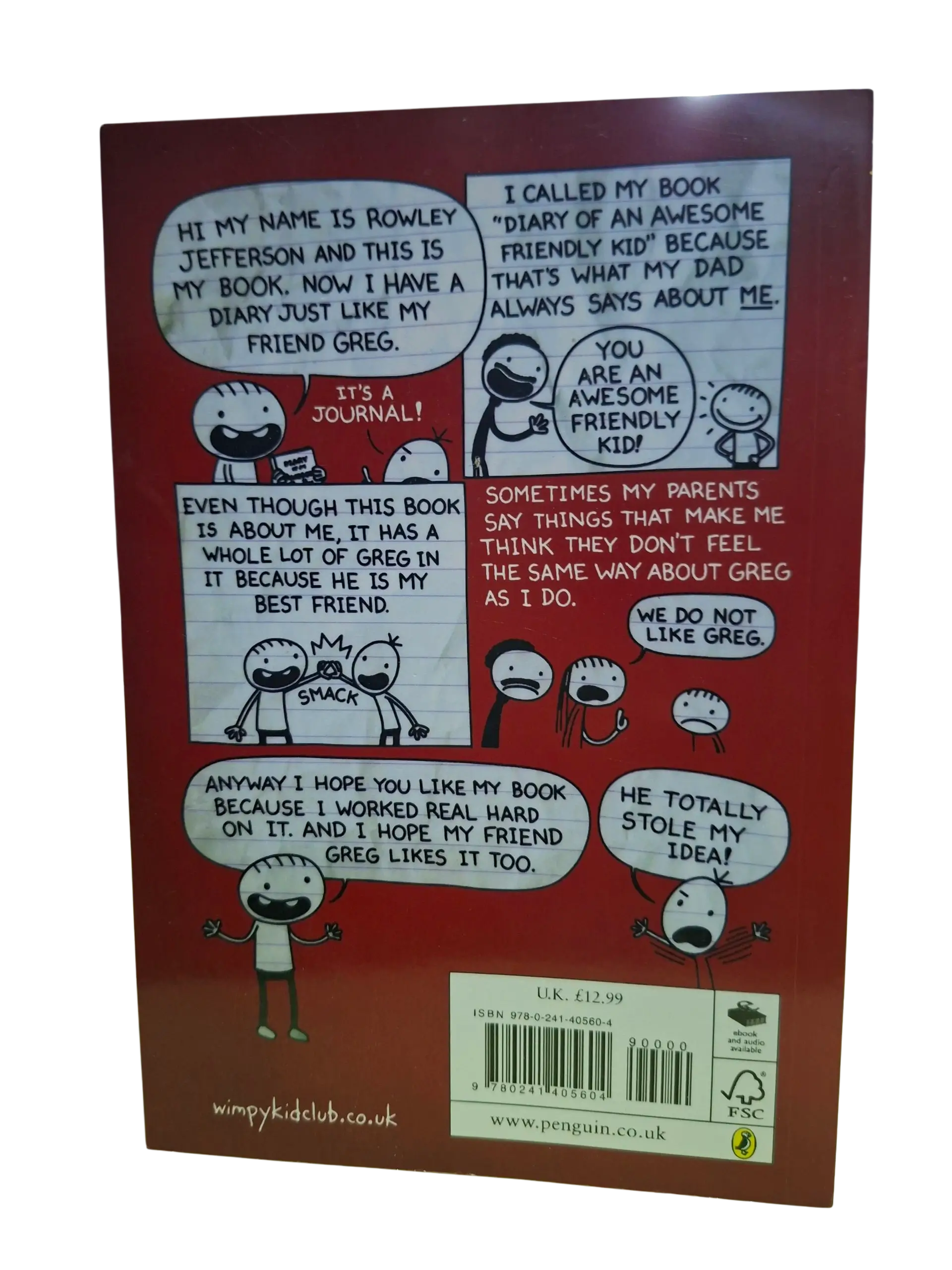 Dairy of a Wimpy Kid: AWSOME FRIENDLY KID - Image 2