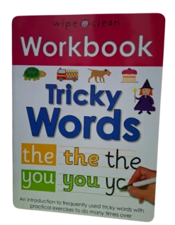 Wipe and Clean Workbook: Tricky Words (Age 4 and Above)