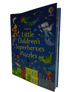 Usborne: Little Children's Superheroes Puzzles (Age 5 and Above)