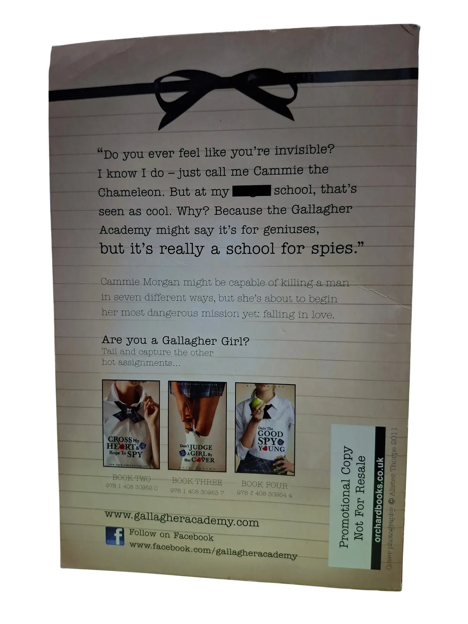 Ally Carter: I'll Tell You I Love You, But Then I'd Have To Kill You (Age 15 and Above) - Image 2