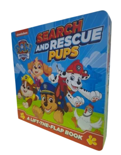 Paw Patrol: Search and Rescue Pups - A lift-the-flap-book (Age 3 and Above)