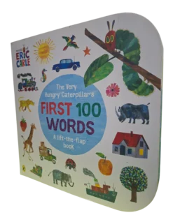 The Very Hungry Caterpillar's First 100 Words: A lift-the-flap-book (Age 3 and Above)
