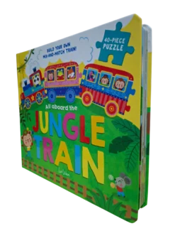 Jungle Train Jigsaw Puzzle (1 Year and Above)