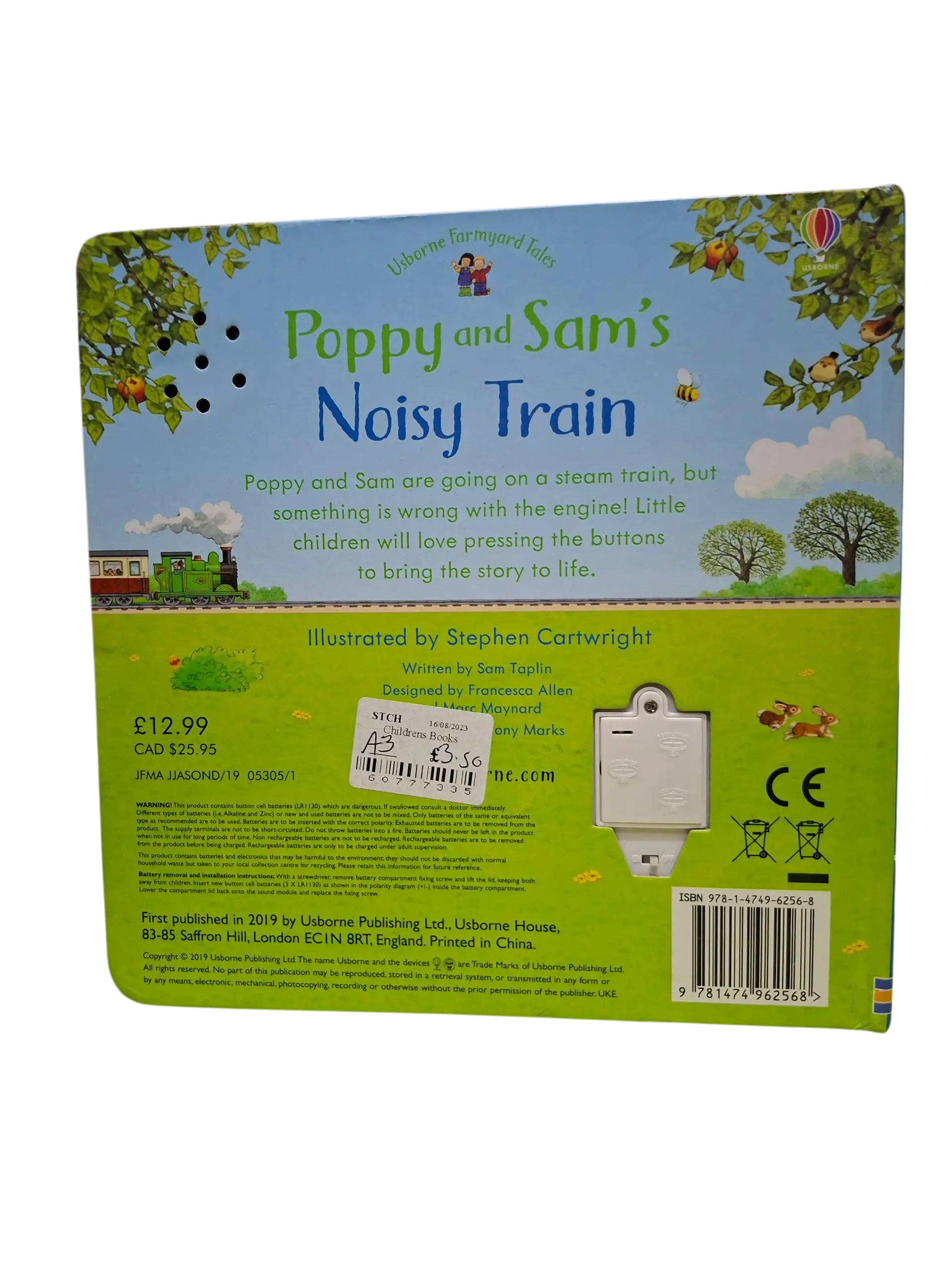 Usborne Farmyard Tales: Poppy and Sam's Noisy Train (3 Years and Above) - Image 2