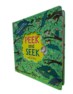 Peek and Seek With fold-out Pages and Hidden Animals to Find (Age 4 and Above)