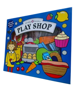 Play Shop with book and Puzzle Pieces (Age 2+)